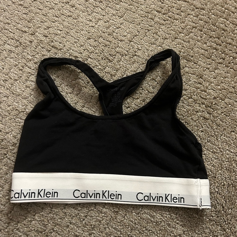 Small Calvin Klein sports bra
